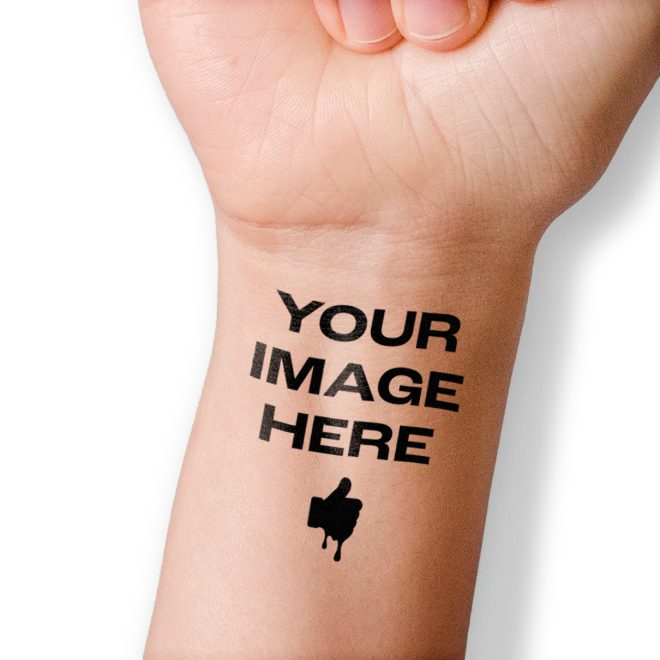 Zoomed image Your Image Here with Like ink thumb logo