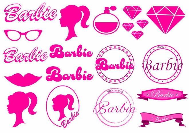 Barbie tatuoinnit. Barbie logot ja muut pinkit tatuoinnit, jotka sopivat, jos aiot pukeutua Barbieksi.